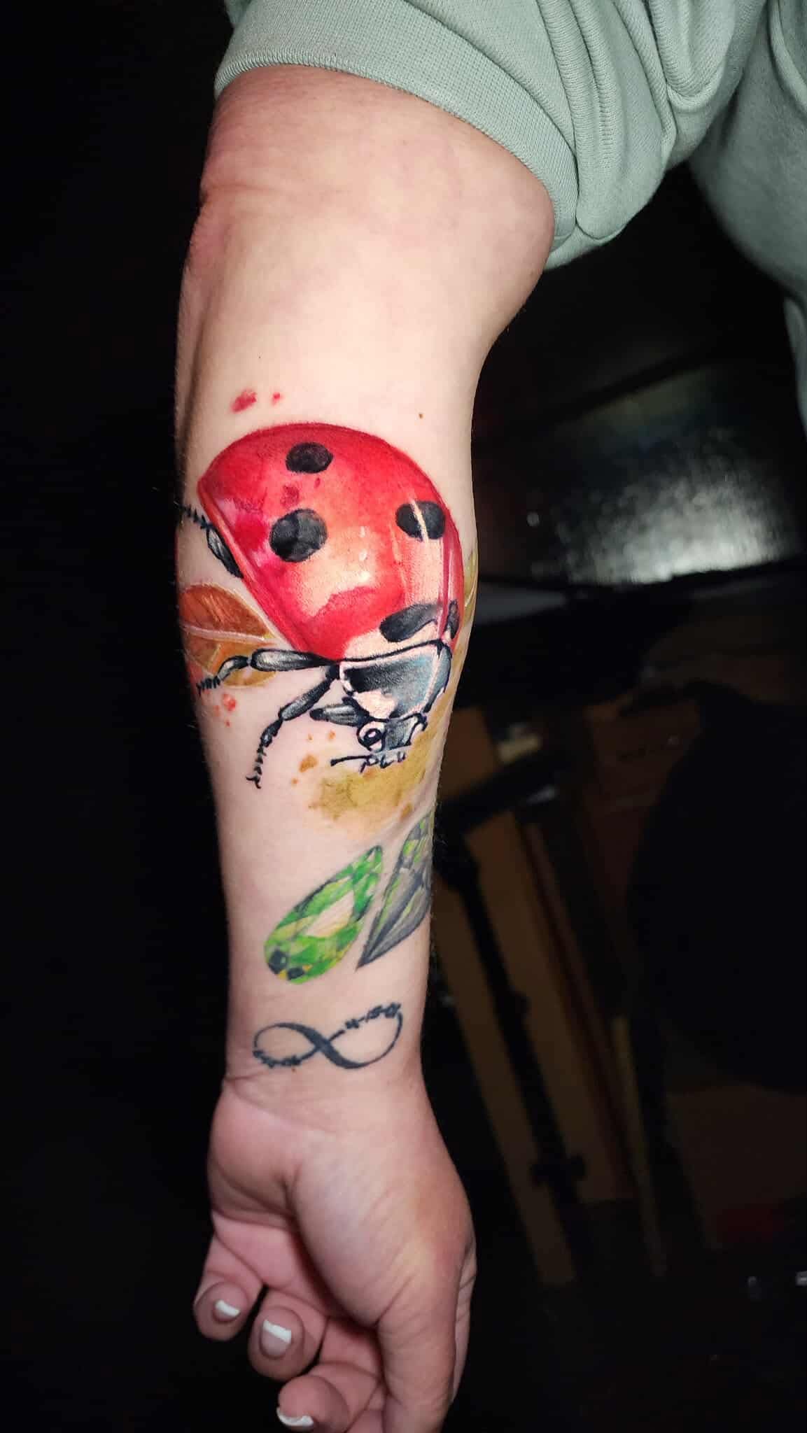 Custom tattoo by Gypsy at Crafted Fate Art Collective