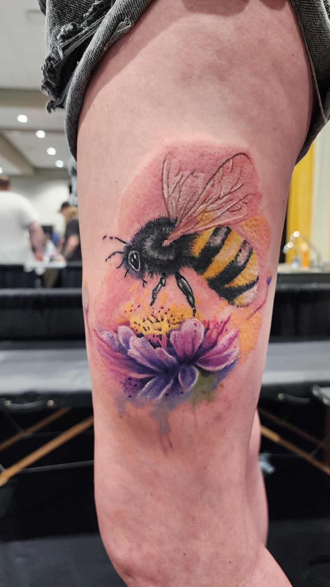 Custom tattoo by Gypsy at Crafted Fate Art Collective