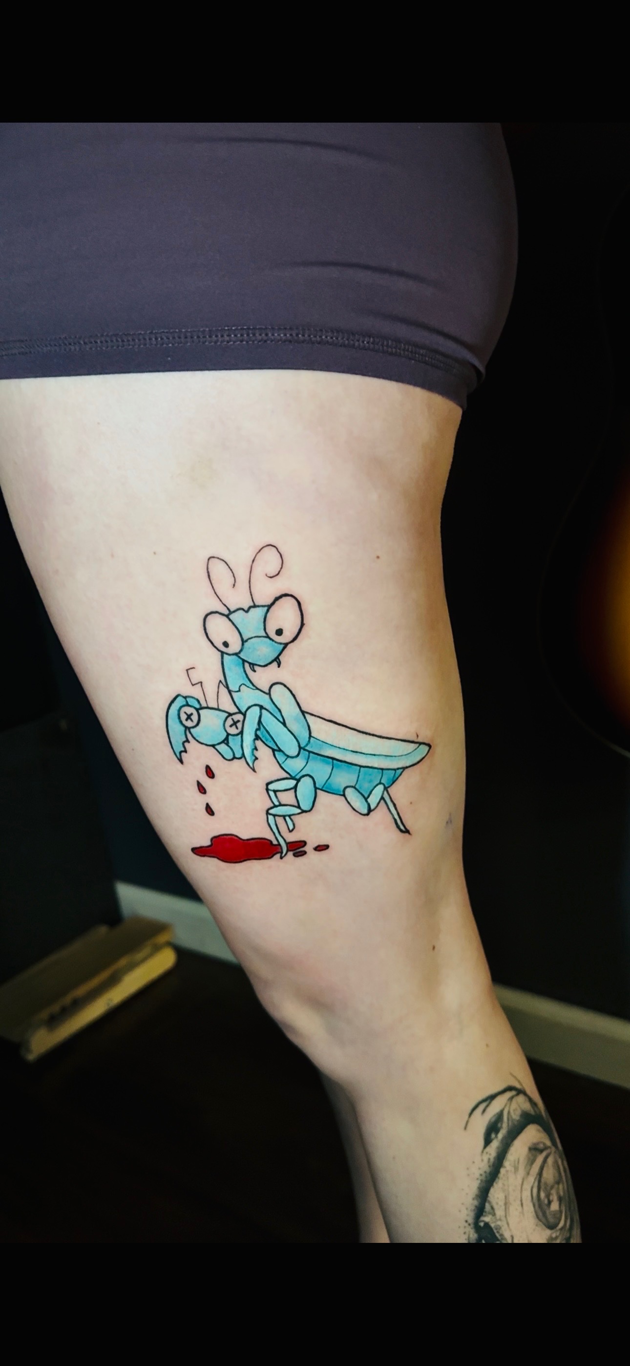 Custom tattoo by Logan at Crafted Fate Art Collective