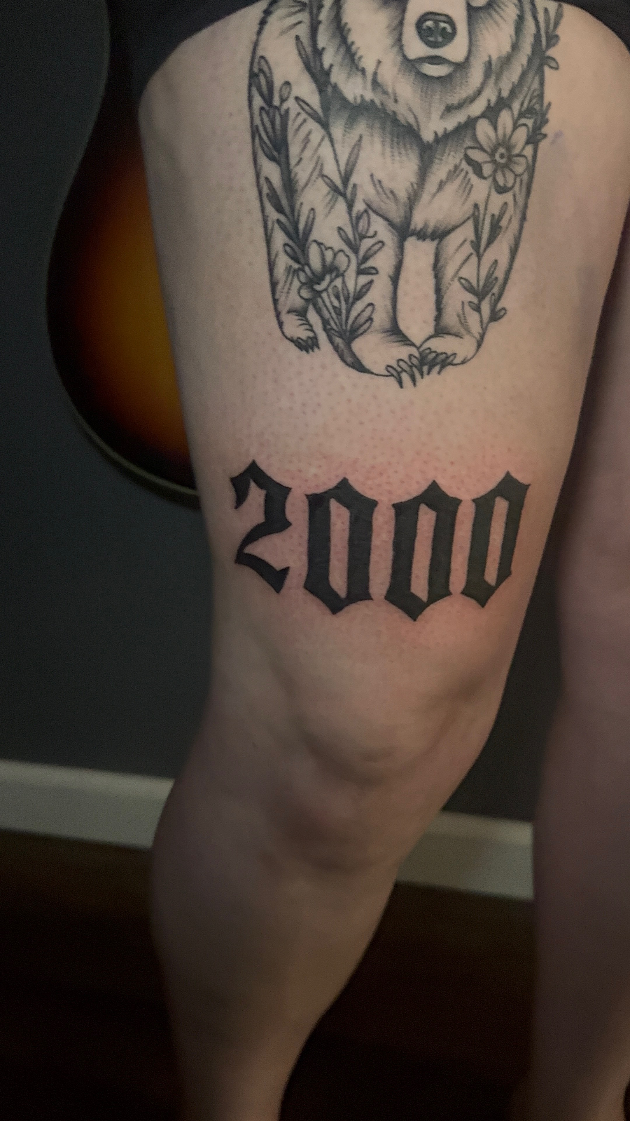 Custom tattoo by Logan at Crafted Fate Art Collective