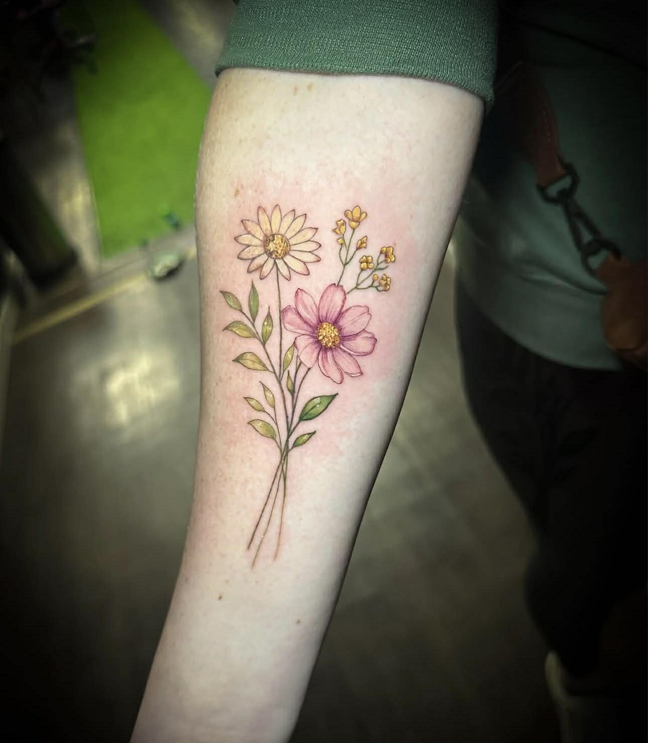 Custom tattoo by Sarah Beer at Crafted Fate Art Collective