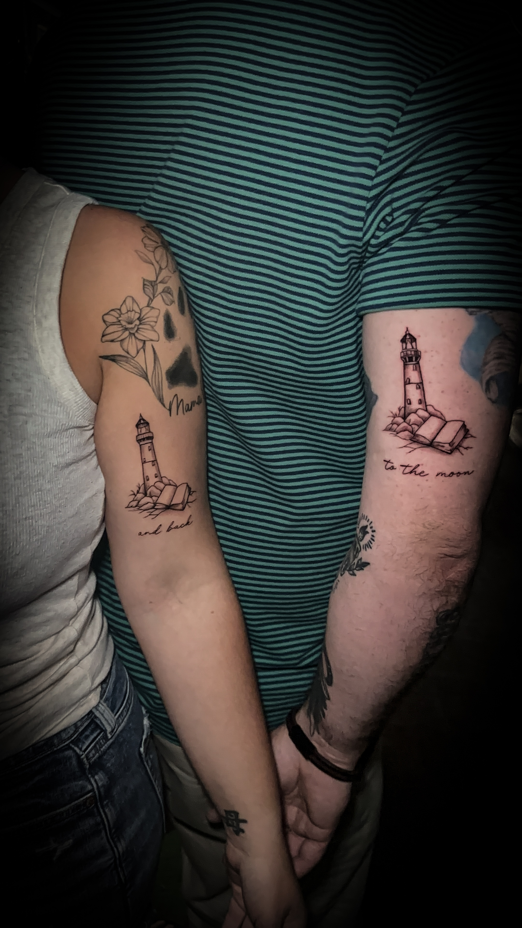 Custom tattoo by Sarah Beer at Crafted Fate Art Collective