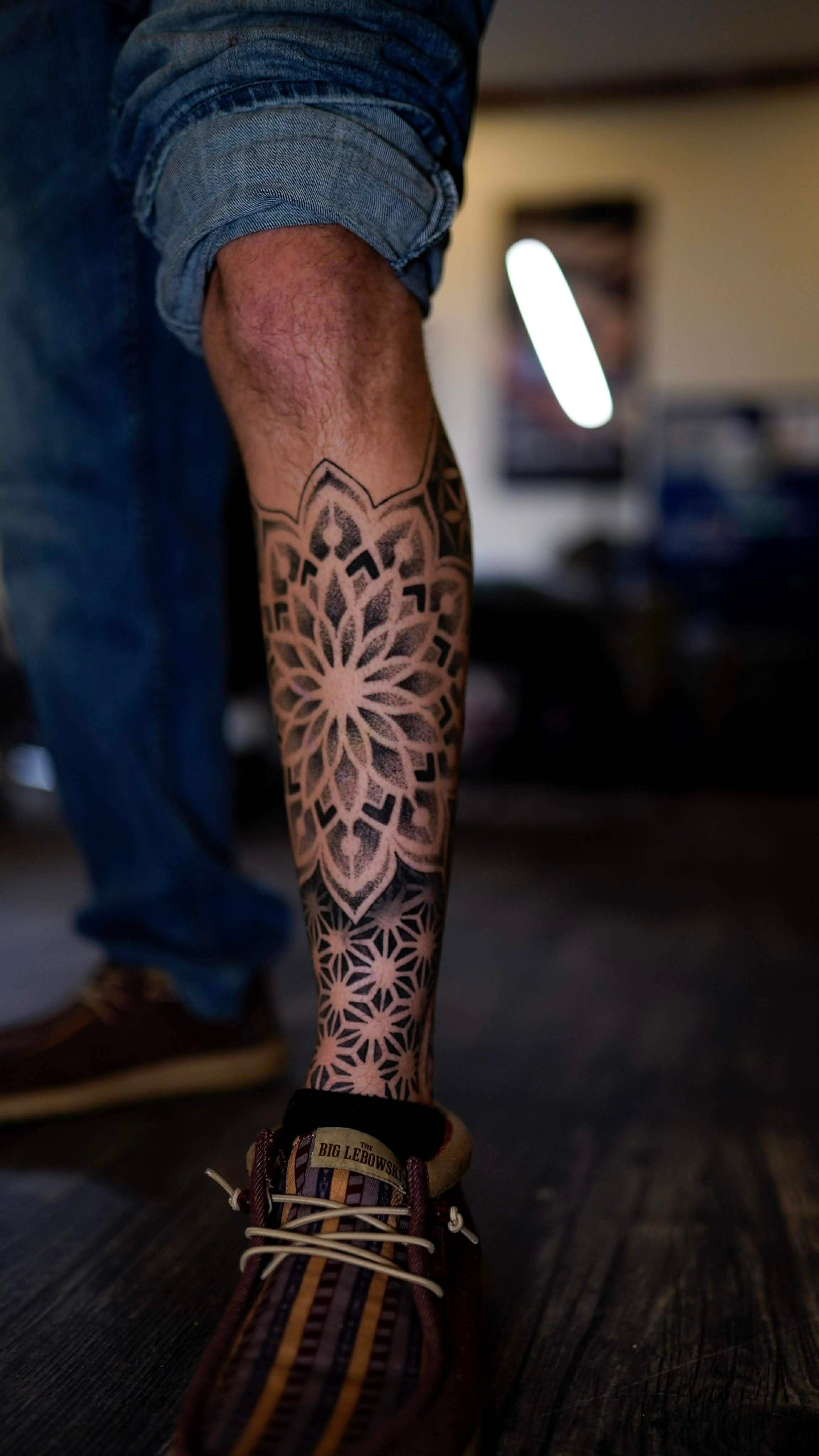 Custom tattoo by Tyce at Crafted Fate Art Collective
