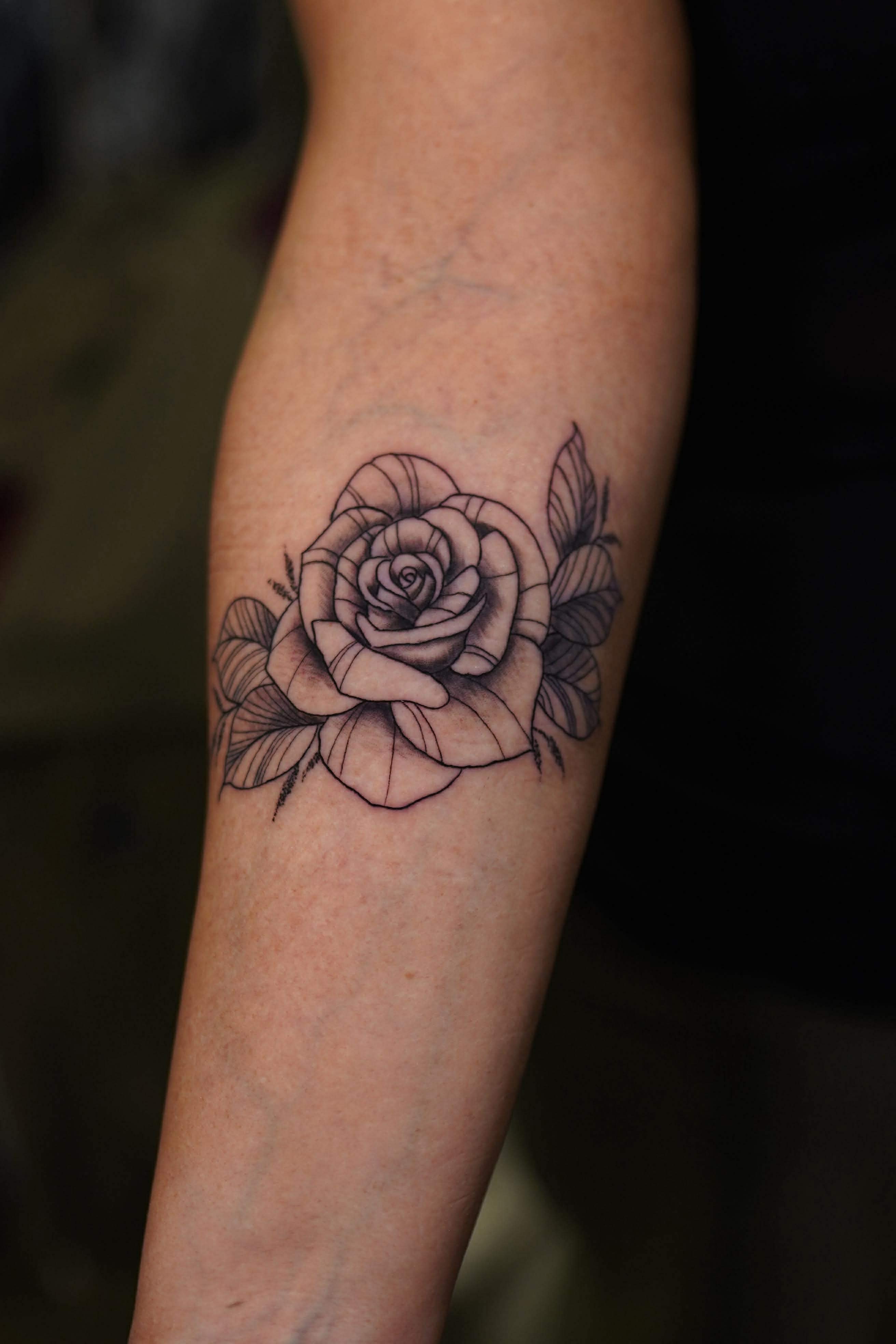 Custom tattoo by Tyce at Crafted Fate Art Collective