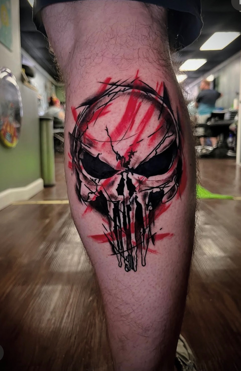 Custom tattoo by Victoria at Crafted Fate Art Collective